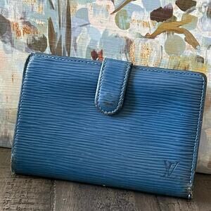 Louis Vuitton Porte Monnaie Viennois Bifold Wallet Epi Leather Preloved